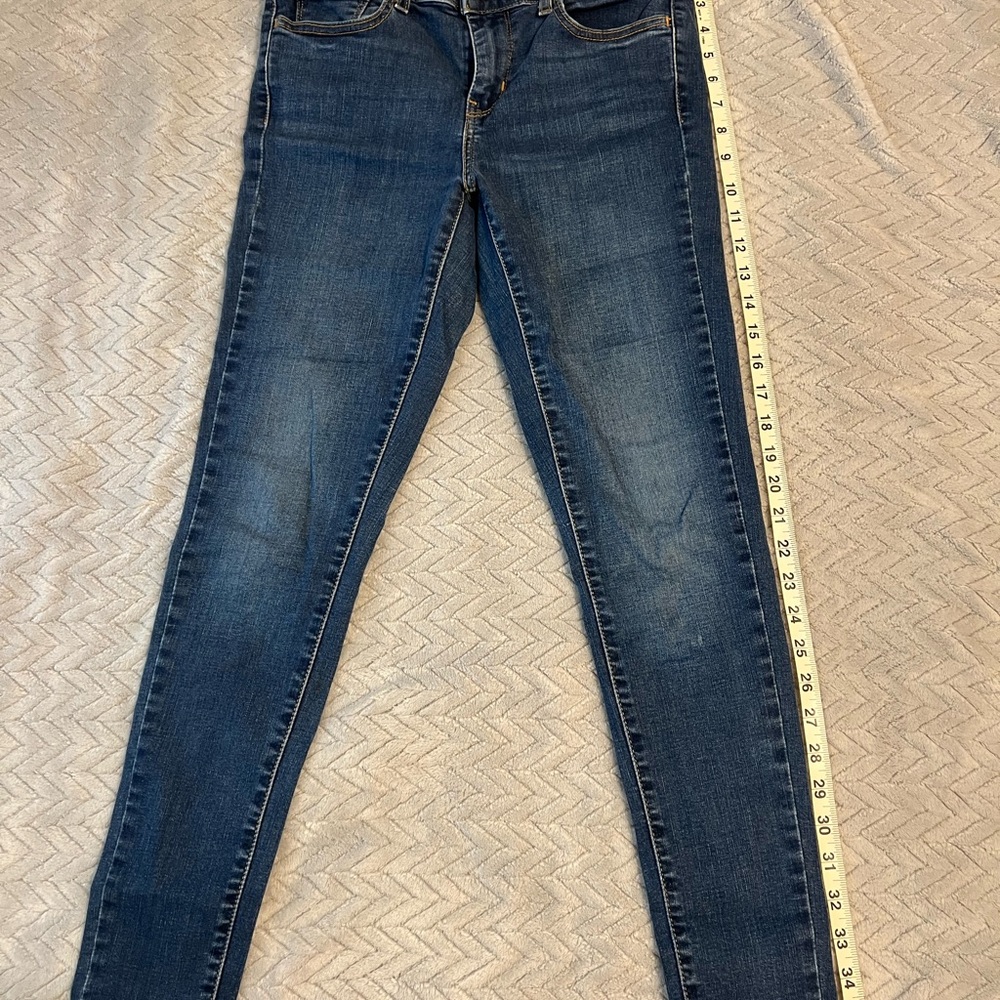 Levi's Women's Dark Blue Skinny Jeans